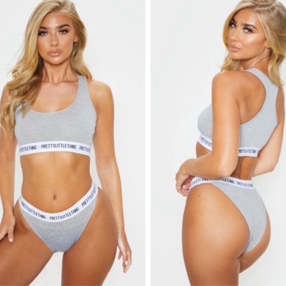 Pretty Little Thing Sports Bra & Underwear Set